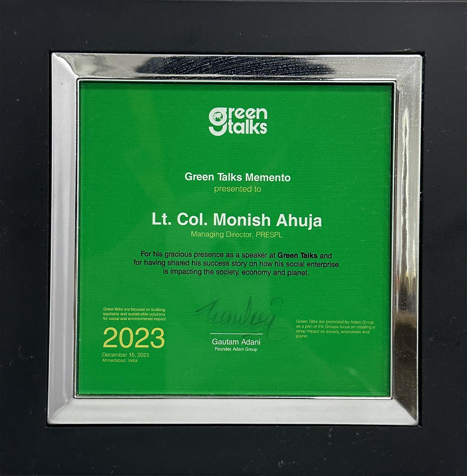 Green Talk - 2023